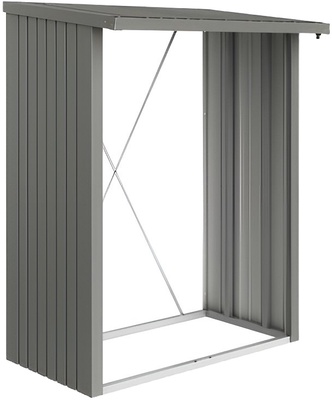 Armario Leñero WoodStock Gris Cuarzo 157 x 102 x 199 Armario Leñero WoodStock Gris Cuarzo 157 x 102 x 199